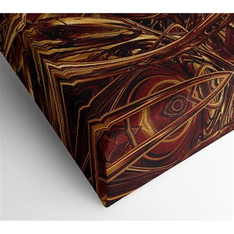 Through The Tunnels Of Time Canvas Print Wall Art