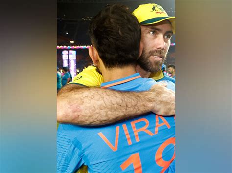 Virat Kohli gifts Maxwell his jersey after Australia's World Cup final ...
