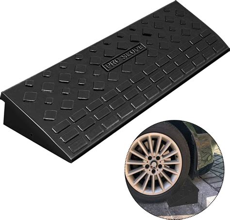 Buy KTM® Rubber Curb Ramp, 3.7" Rise Height Sidewalk Curb Ramp, 10 ...