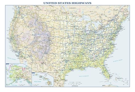 Federal Interstate Highway System Map – YAPB