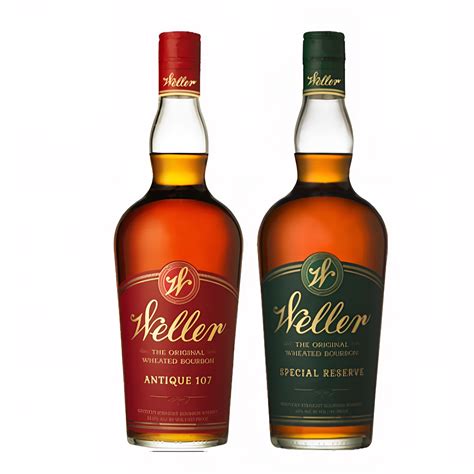 W.L. Weller Special Reserve and W.L. Weller Antique 107 Bundle