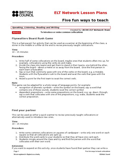 Collocation Lesson 的图像结果