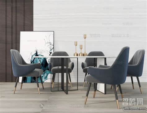 Dining Table – 3D Models – 3D Furniture Models for Interior – 266 ...