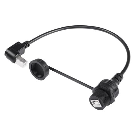 SinLoon USB 2.0 Type-B 90 Degree Printer Cable,Waterproof Type B Flush ...