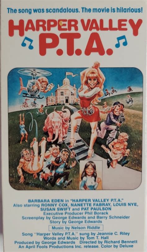 VHS 1978 Movie Titled Harper Valley PTA Starring Barbara Eden - Etsy