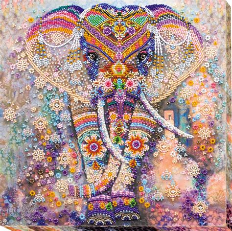 DIY Bead Embroidery Kit on Art Canvas miracle of - Etsy