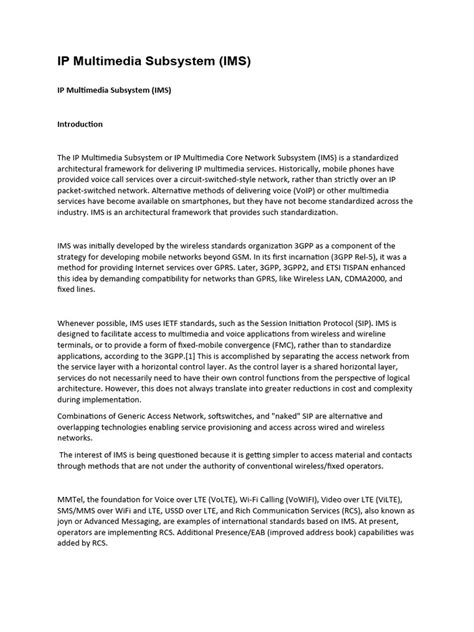 IP Multimedia Subsystem Module Structure 的图像结果