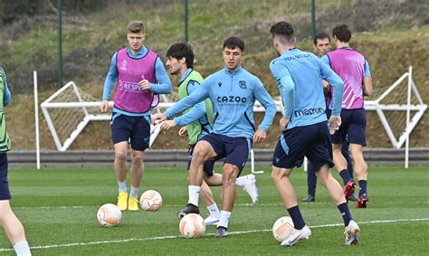 Las mejores imágenes del entrenamiento de la Real Sociedad | El Diario ...