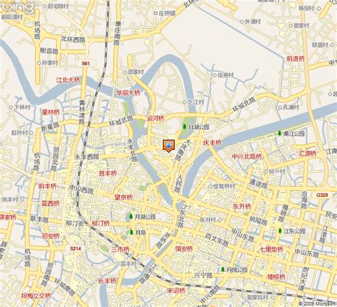 宁波市江北区地图
