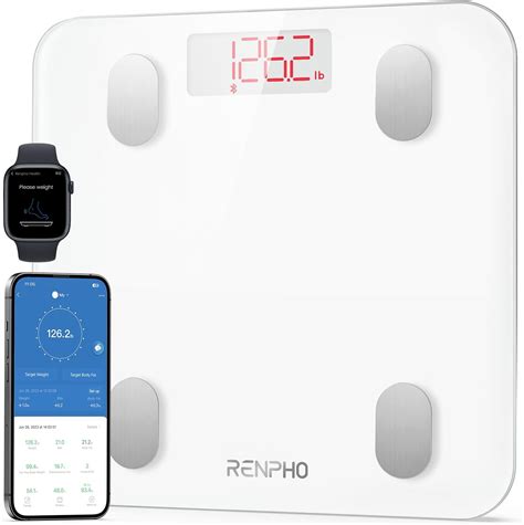 RENPHO Scales for Body Weight, RENPHO Smart Body Fat Scale Digital ...