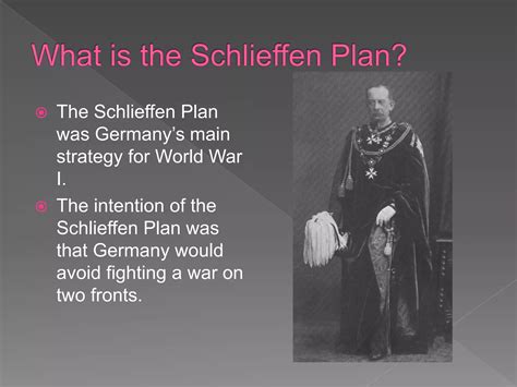 The schlieffen plan | PPTX