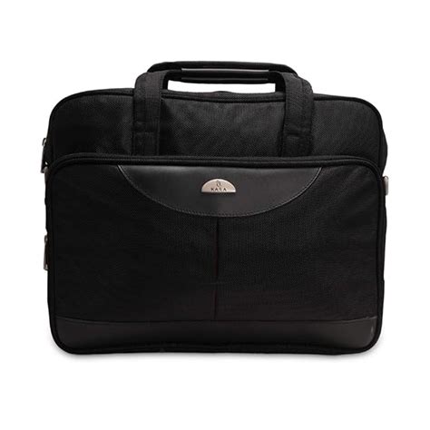 KARA Unisex Black Nylon 14" Inch Laptop Messanger Bag for Office ...