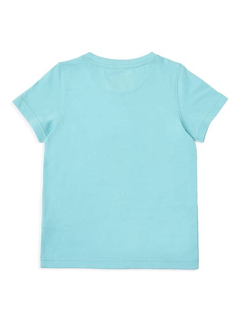 Buy Pure Cotton Embroidered Round Neck T-Shirt at Marks & Spencer