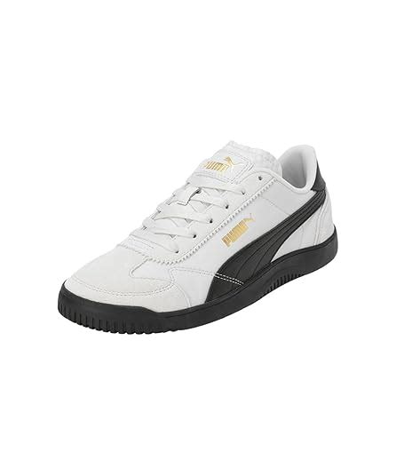 Buy Puma Unisex-Adult Club 5v5 Lux OG Feather Gray-Black-Gold Sneaker ...