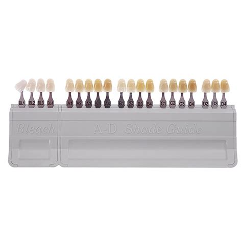 Buy iksvmsis Dental Shade Guide, Teeth Whitening Shade Guide ...