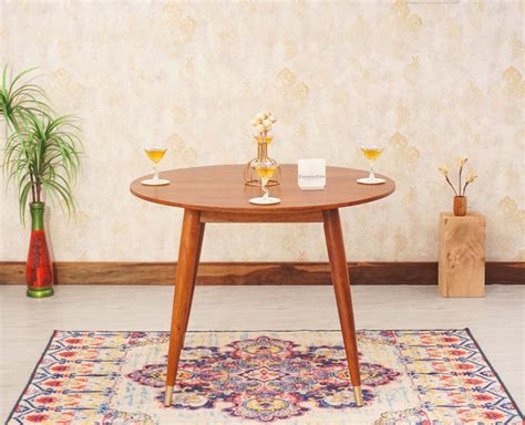 Boston Solid Wood Rattan Cane Dining Table Four-Seater Set
