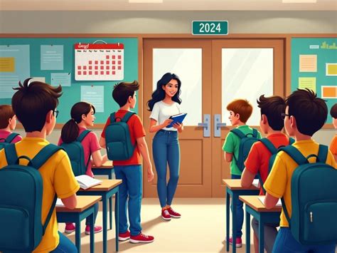 Morning routine in a busy classroom | Premium AI-generated image