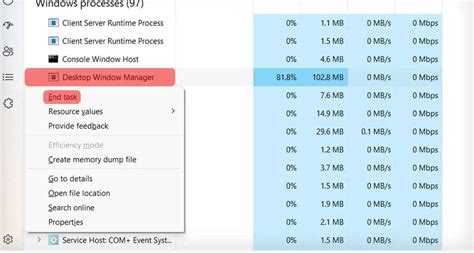 Desktop Window Manager High CPU 的图像结果