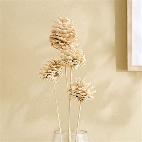 Buy Lets Garden Nest Set of 4 Artificial Pine Fruit Stem Sticks - 54cm ...