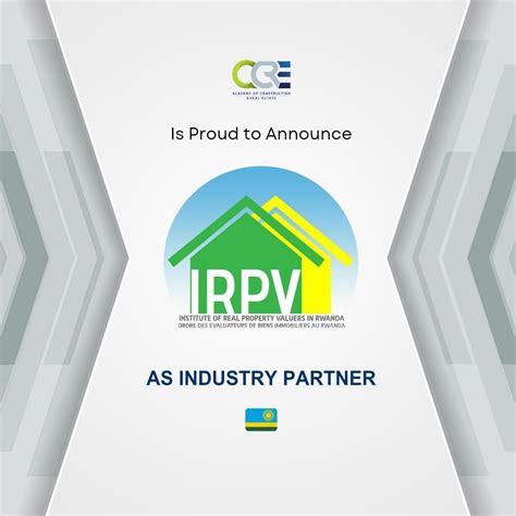 We are excited to announce the Institute of Real Property Valuers in ...