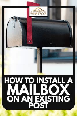 Install Mailbox On Existing Post 的图像结果