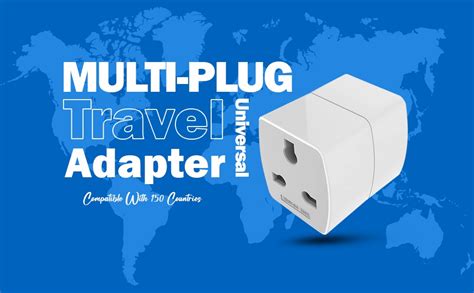 rts Universal Travel Adapter, International All in One Worldwide Travel ...