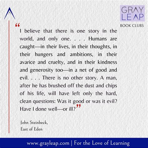 John Steinbeck Quotes East Of Eden