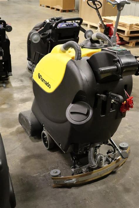 Tornado 99695T 24-Volt Walk-Behind Floor Scrubber, S/N 2019001747 ...