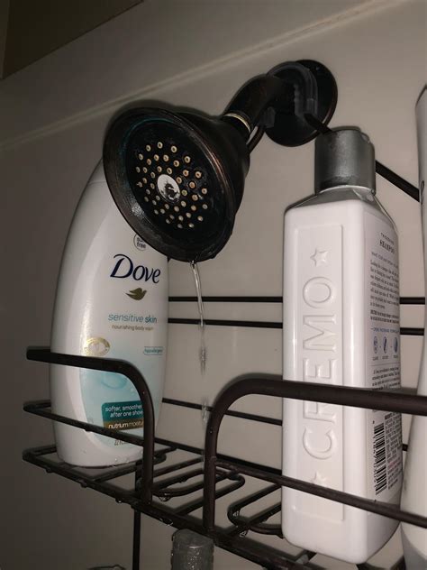 Shower head leaking after replacing faucet cartridge : r/Plumbing