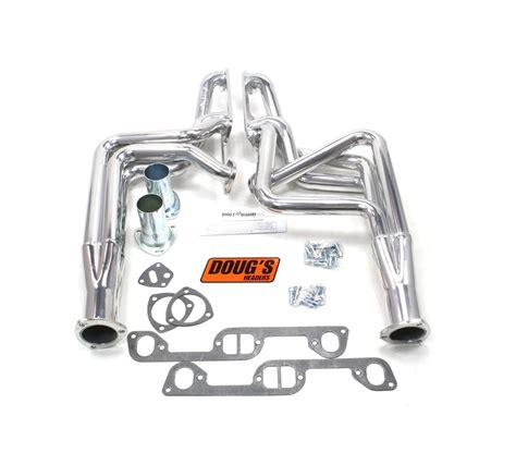 Doug's Headers D570 1-3/4" 4-Tube Full Length Metallic Ceramic Coated ...