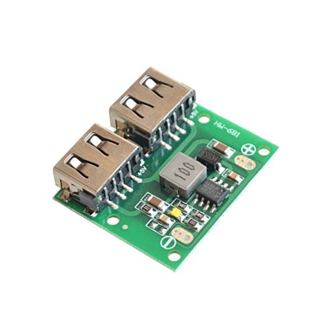Dual Usb Output 9V 12V 24V To 5V 3A Dc Dc Car Charging Voltage ...