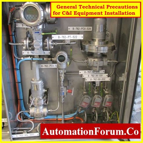 General Technical Precautions for C&I Equipment Installation