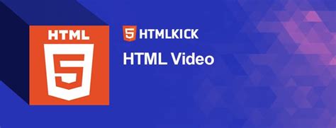 Video in HTML Programming