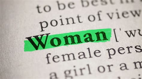 Changing the Definition of “Woman”: Patriotism and How Dictionaries ...