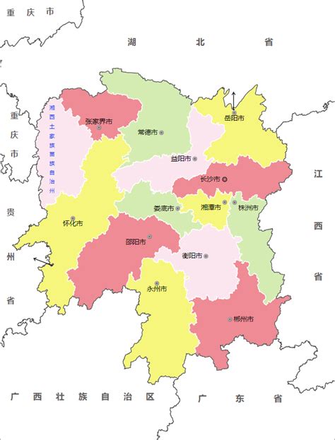 郴州地图全图,郴州市11个县市区地图 - 伤感说说吧