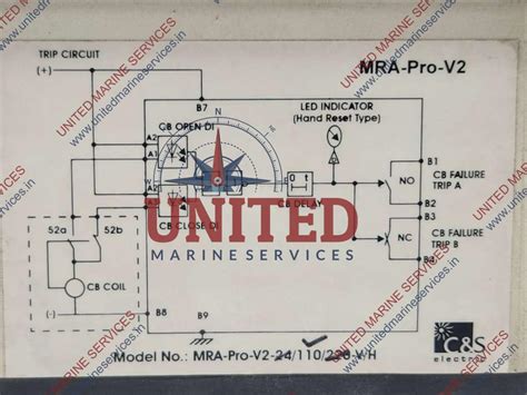 C&S ELECTRIC MRA-PRO-V2 TRIP CIRCUIT SUPERVISION RELAY | United Marine ...