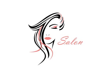 Women Face, Hair Salon Logo Vector Gráfico por DEEMKA STUDIO · Creative Fabrica