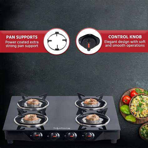 Lifelong LLGS27 4-Burner Gas Stove – Lifelong Online