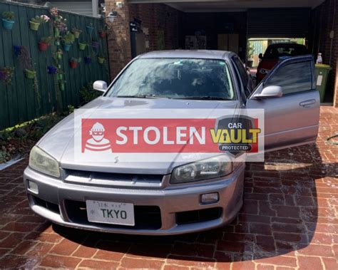 Stolen Car - Nissan Skyline R34 - Vault Protected
