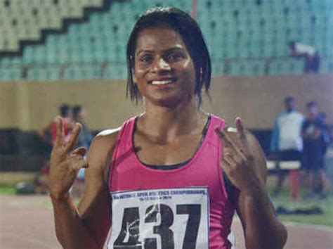 Dutee Chand wins 200-metre gold at 59th National Open Athletics ...
