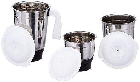 Buy Sunflame 500 Watt Style DX Mixer Grinder with 3 Jars (White) at ...