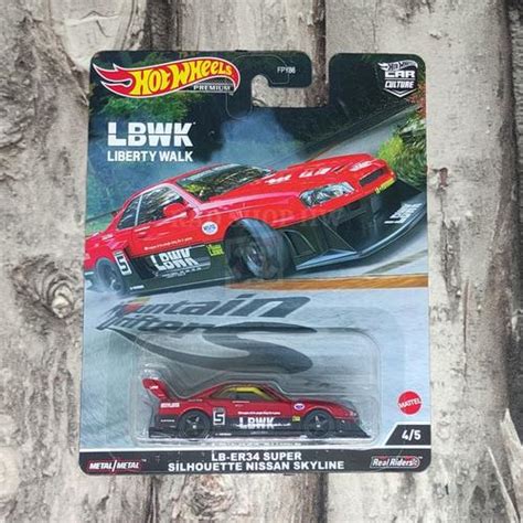 Jual Hot Wheels Premium LB-ER34 Super Silhouette Nissan Skyline - Kab ...