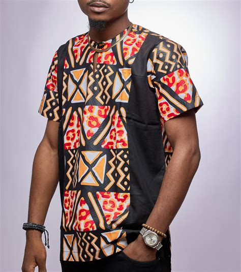 African Print Shirts For Men