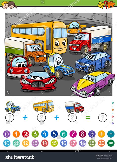 Math Additions Cartoon 的图像结果