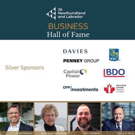 With the JA Newfoundland and Labrador Business Hall of Fame Gala just ...