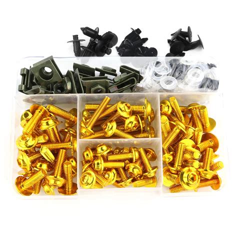 Universal Fairing Bolt Kits Fasteners for HONDA CBR600RR / CBR1100XX ...