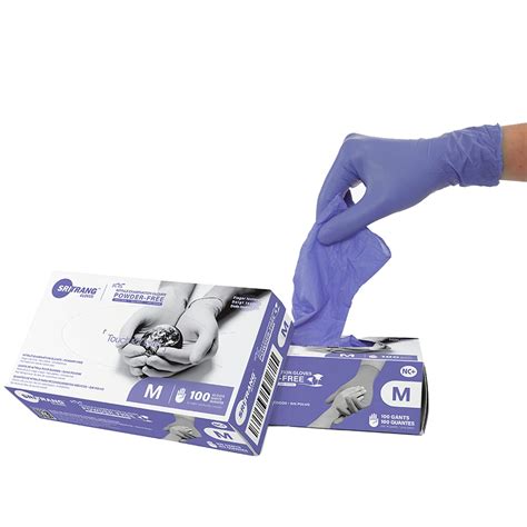 SRITRANG Viva Nitrile Powder Free Disposable Examination Surgical Hand ...