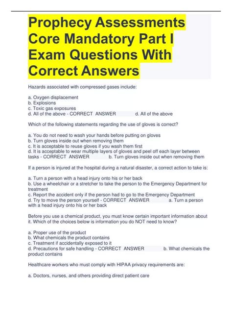 Image result for Core Mandatory 2 Test Answers