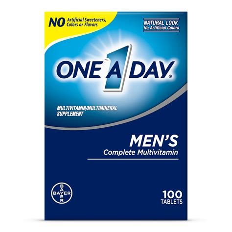 One A Day Men's Health Formula Multivitamin Tablets, 100 CT - CVS Pharmacy