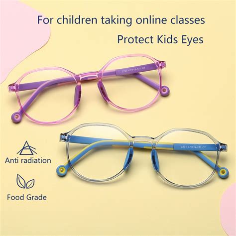 Anti radiation glasses for kids Computer eyeprotection Eyewear ...